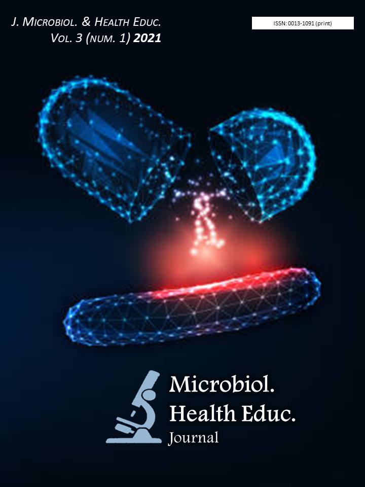 Journal of Microbiology & Health Education  Volume 3 (number. 1) 2021