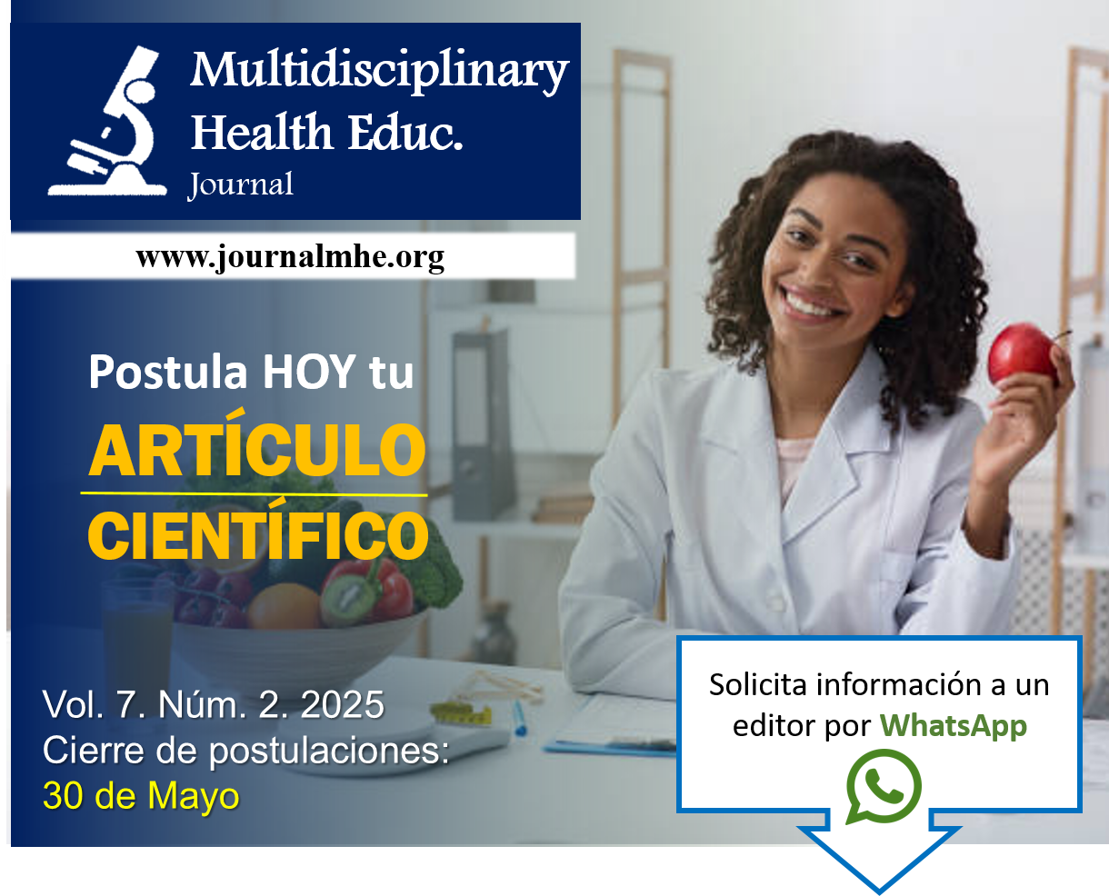 Postula hoy tu articulo cientifico, Cierre de postulaciones: 30 de mayo